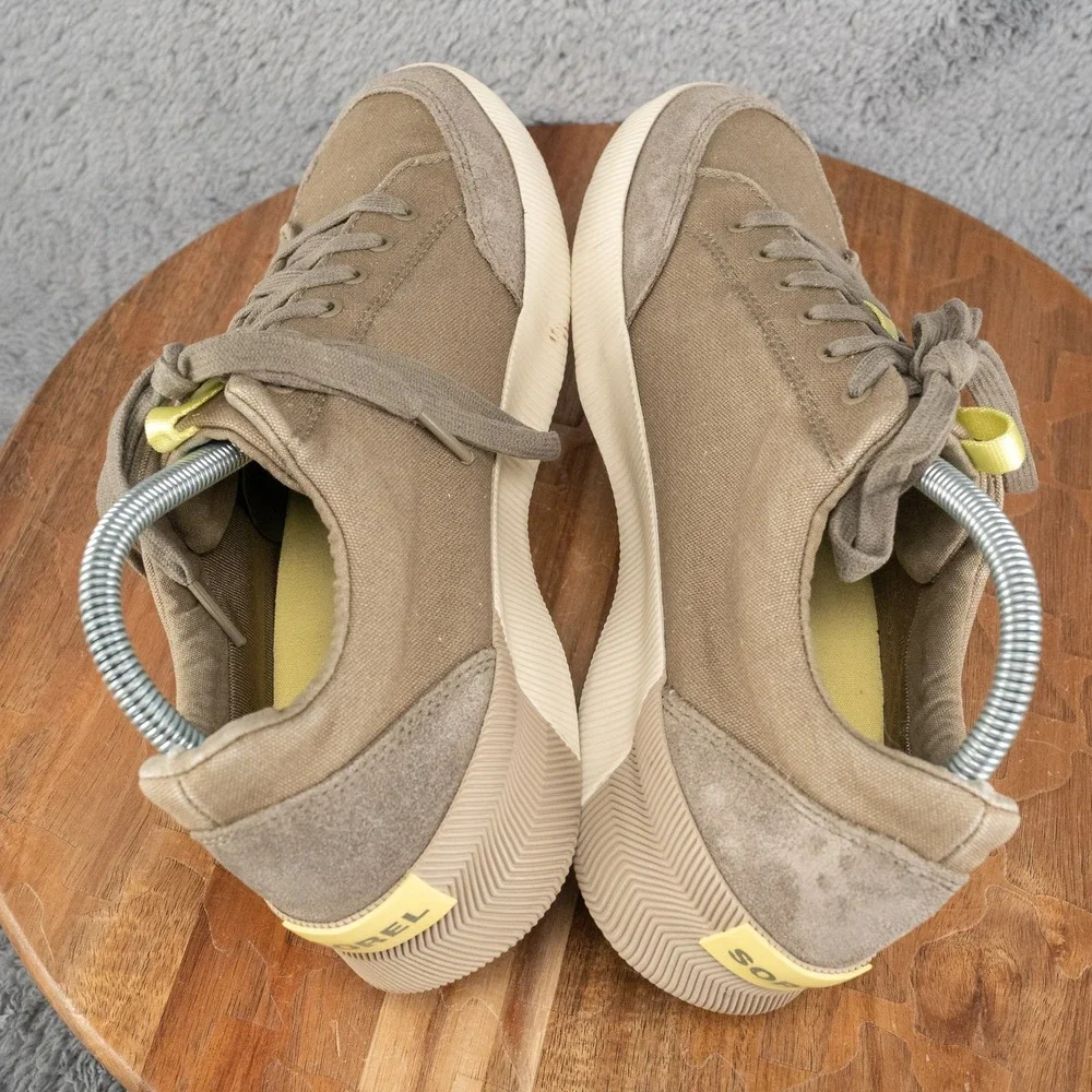 Sorel Women's Khaki Out 'N About Plus Classic Sneakers‎ Size 10.5